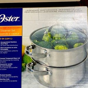Brand New Steamer Set Casserole
